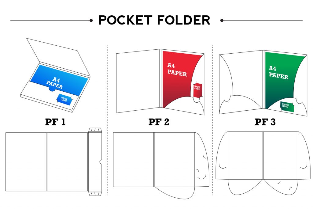 Corporate Folder Printing SF Creative